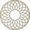 Ekena Millwork Cannes Wood Fretwork Pierced Ceiling Medallion, Birch, 24"OD x 8 1/4"ID x 1/4"T CMWP24X24X0250CNBI - alternate 2
